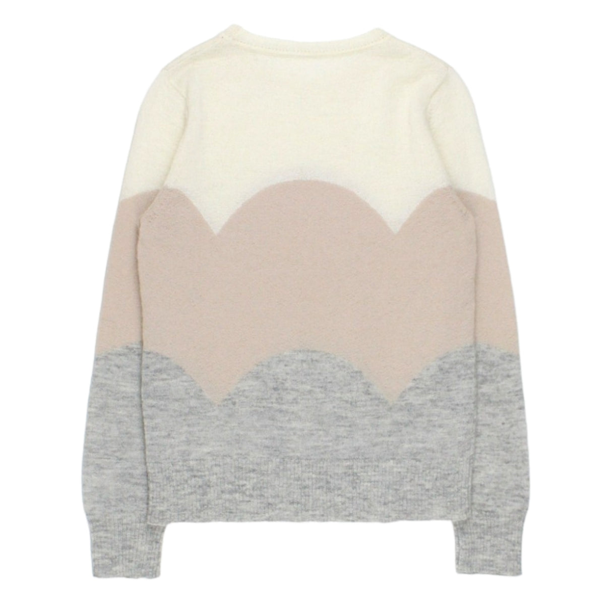 L'Orla Cream/Fawn/Grey Mohair Mix Sweater