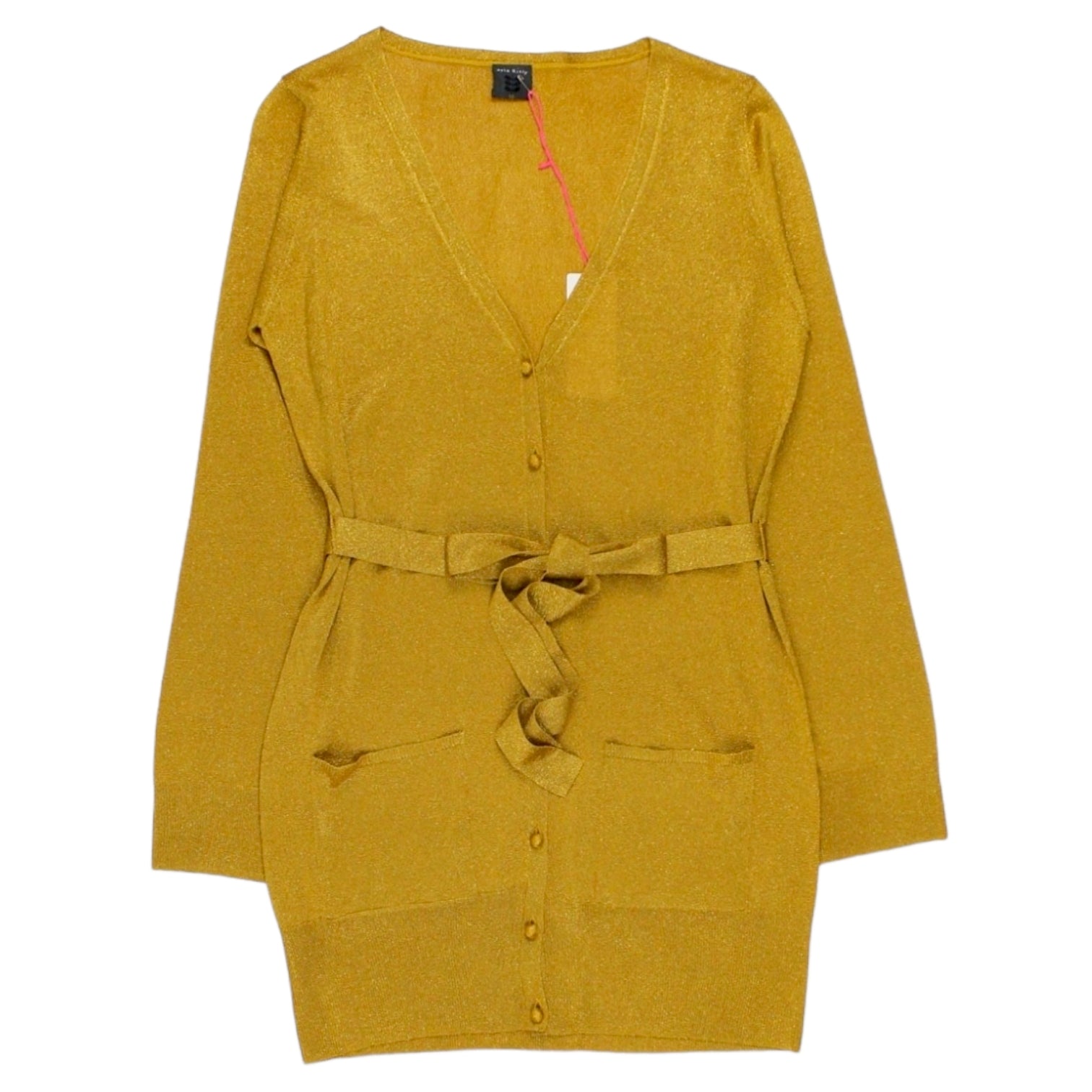 Orla Kiely Gold Knit Cardigan