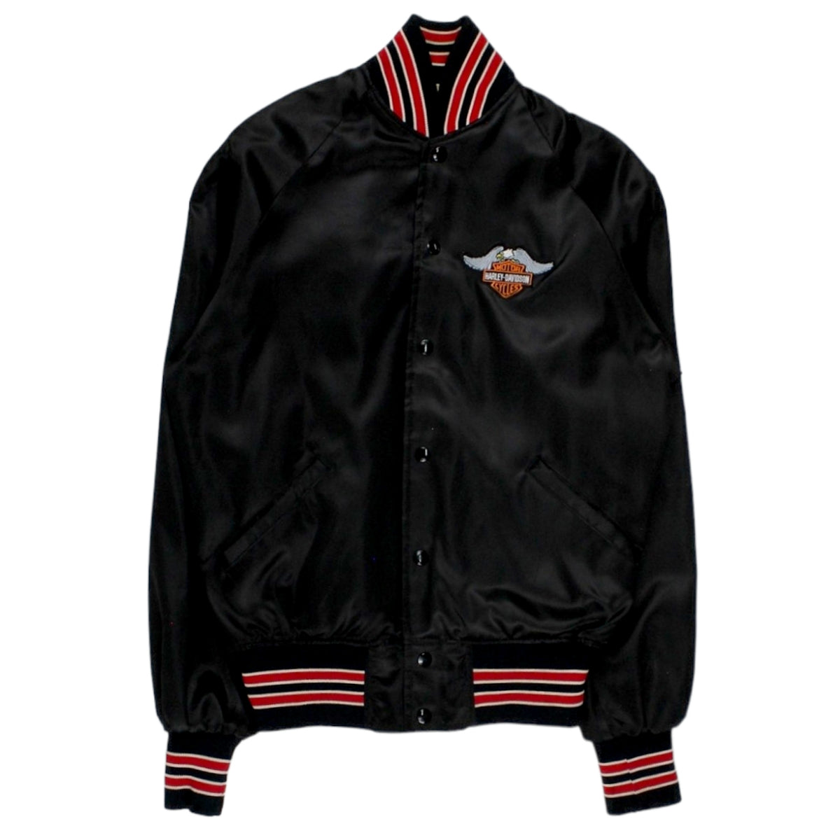 Howe Harley Davidson Black Bomber Jacket