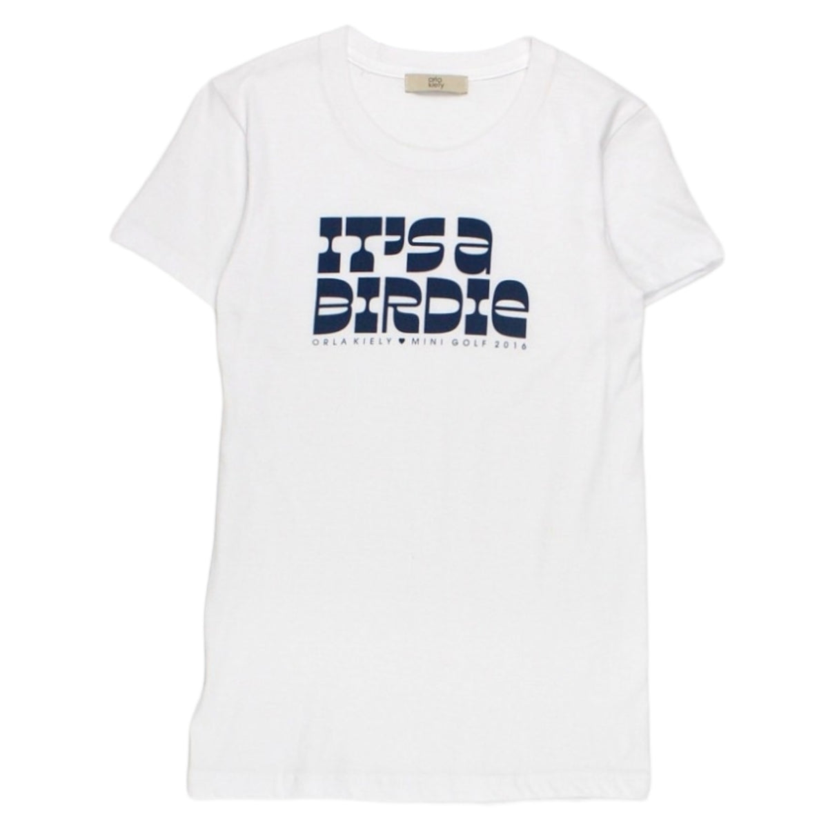 Orla Kiely White Golf T-Shirt