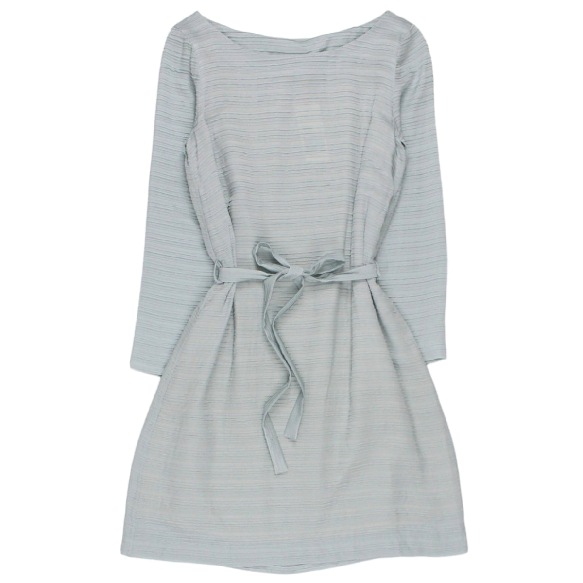Orla Kiely Powder Blue Pleated Silk Tunic