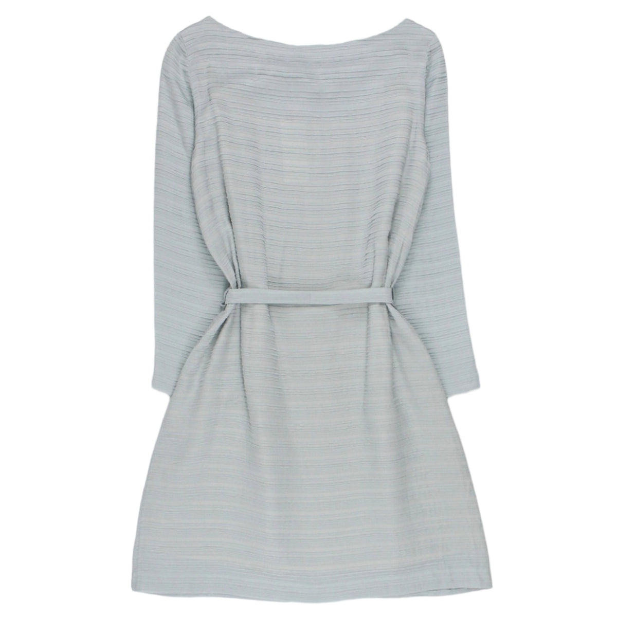 Orla Kiely Powder Blue Pleated Silk Tunic