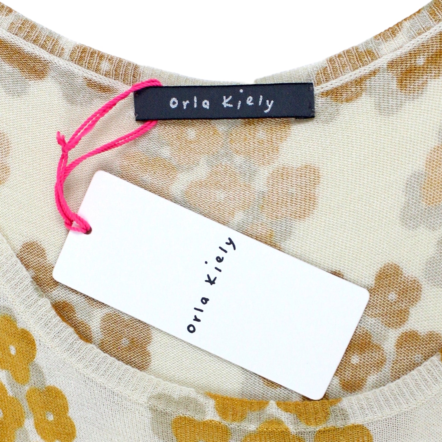 Orla Kiely Orange Floral Knit Vest