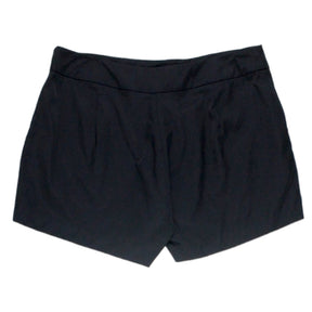Orla Kiely Black Mercerised Cotton Shorts