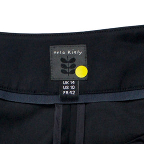 Orla Kiely Black Mercerised Cotton Shorts