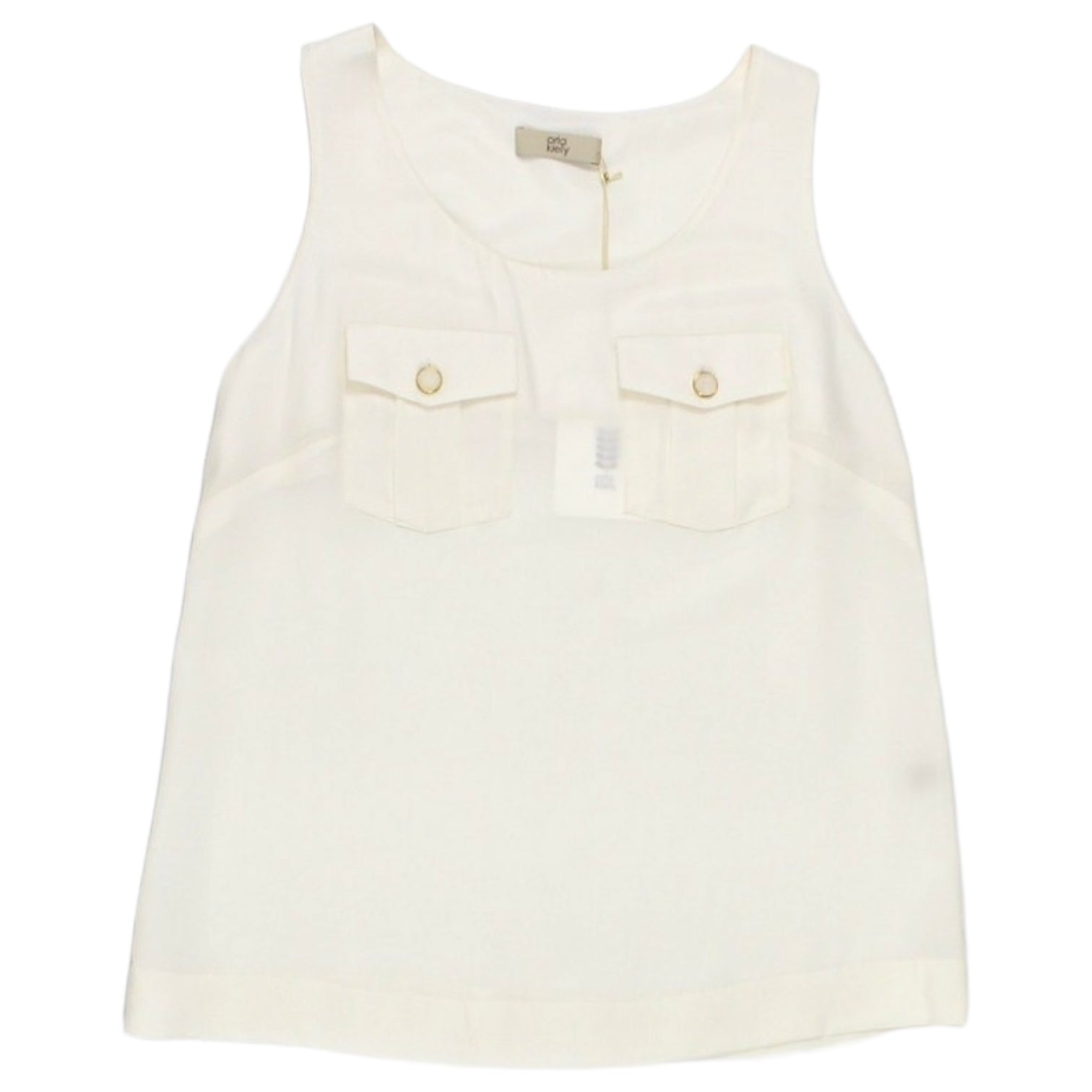 Orla Kiely Cream Sleeveless Top