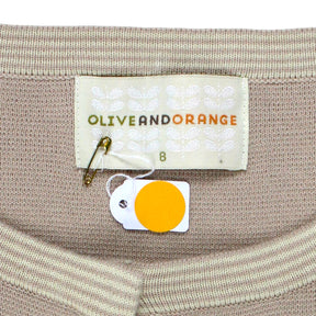 Olive & Orange Fawn Knit Cardigan