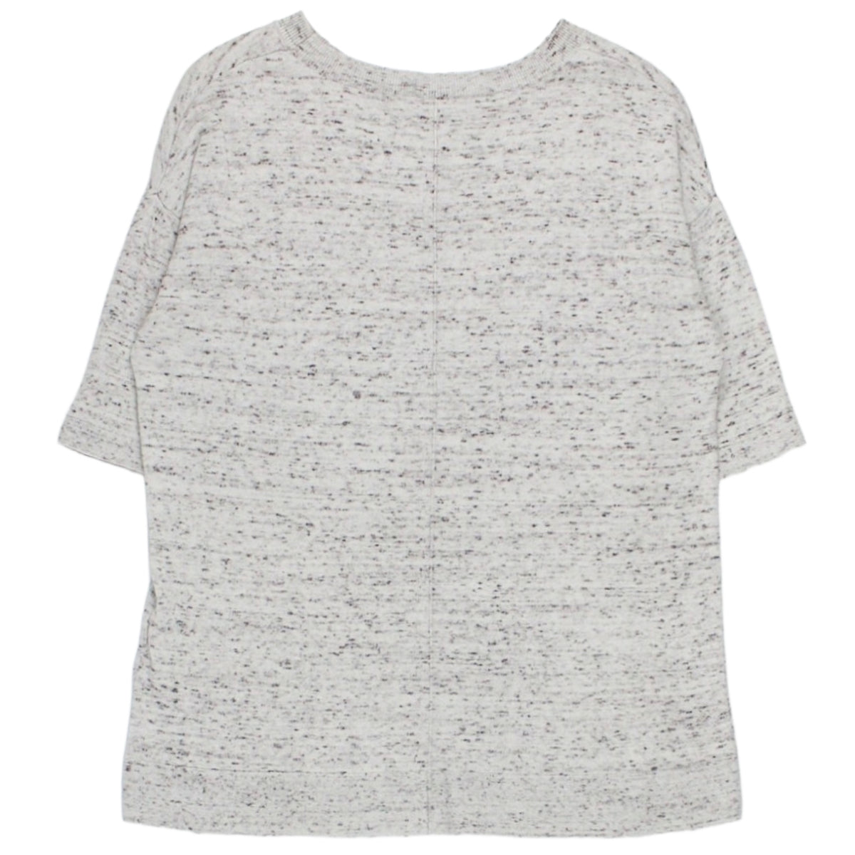 Reiss Grey Marl Knitted T-Shirt