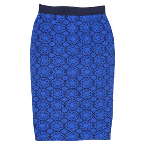 Per Una Cobalt Blue Lace Skirt