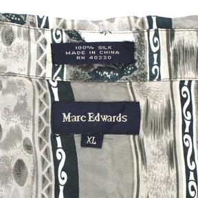 Marc Edwards Grey Floral Shirt