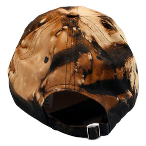 Boiler Room TV Black Bleached Tie-dye Cap