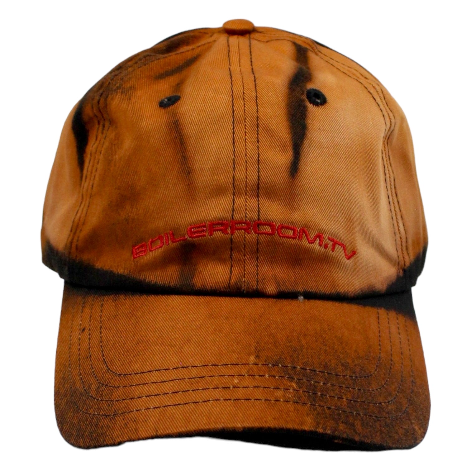 Boiler Room TV Black Bleached Tie-dye Cap