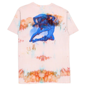 Boiler Room Size S Tie Dye Statue Lover Motif T-Shirt