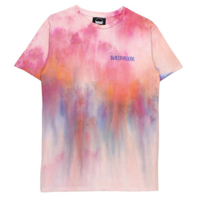 Boiler Room Size XS Tie Dye Statue Lover Motif T-Shirt