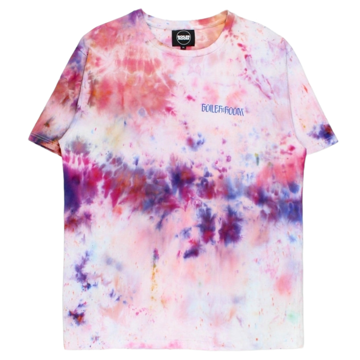 Boiler Room Size XL Tie Dye Statue Lover Motif T-Shirt