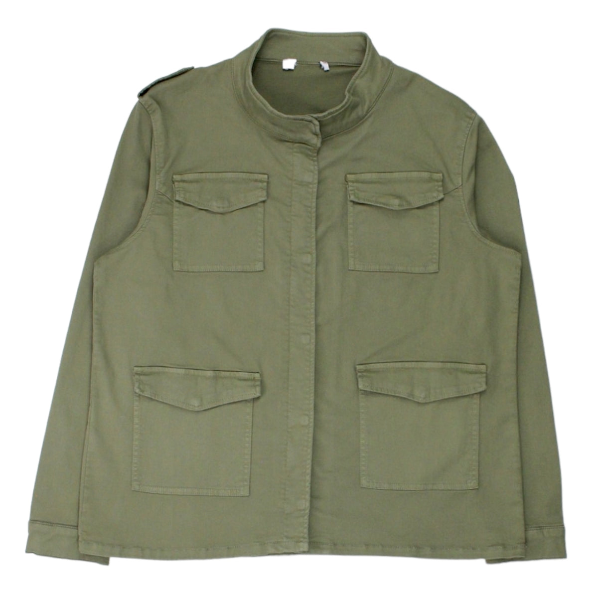 NRBY Khaki/Embroidered Cargo Jacket - Sample