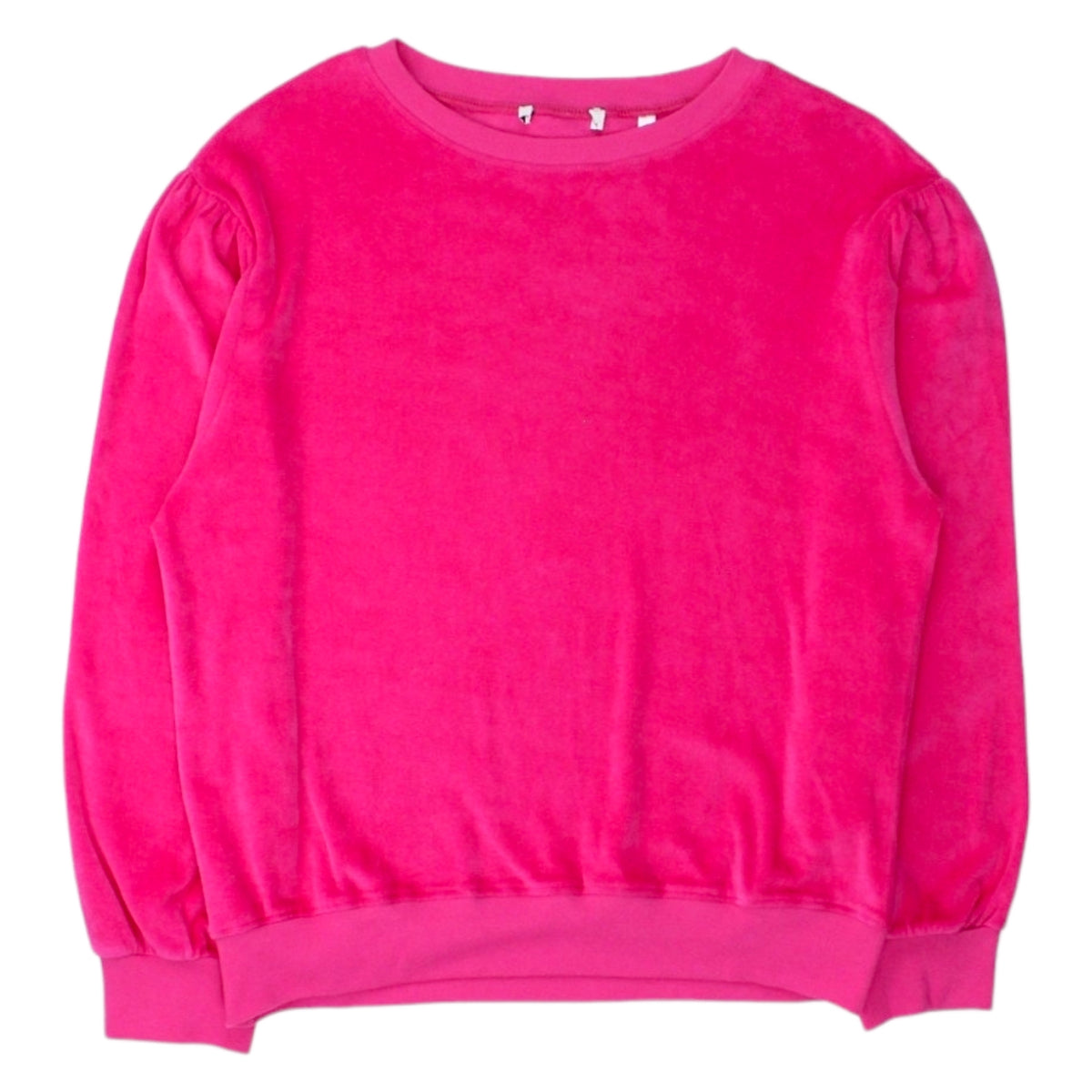 NRBY Fuchsia Pink Velour Sweatshirt Sample