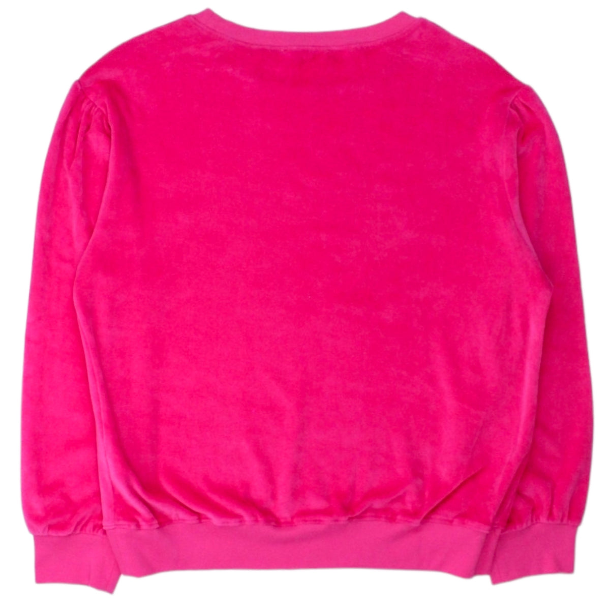 NRBY Fuchsia Pink Velour Sweatshirt - Sample