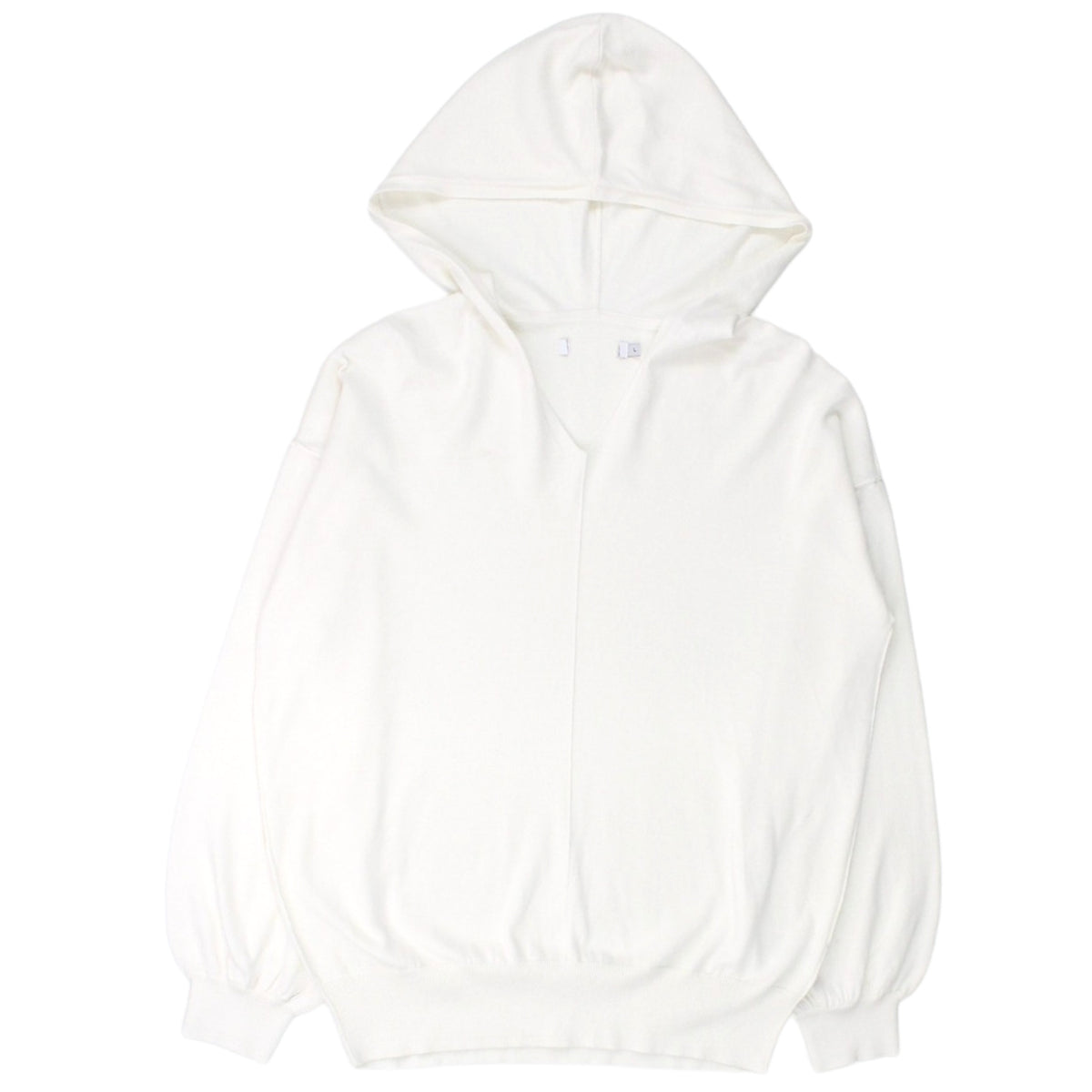 NRBY White Cashmere Mix Hoodie