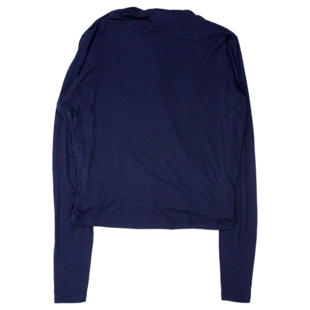 NRBY Navy Wrap Jersey Top- Sample