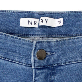 NRBY Blue Denim Ankle Length Jeans - Sample