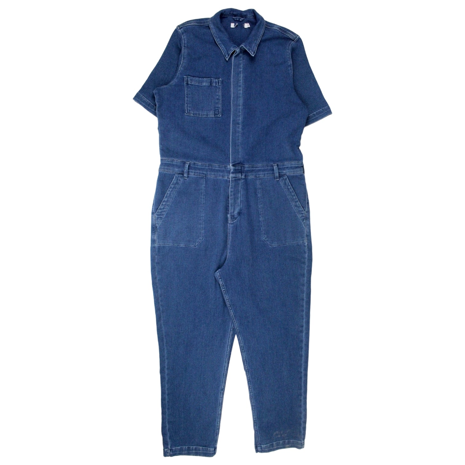 NRBY Blue Denim Jumpsuit - Sample