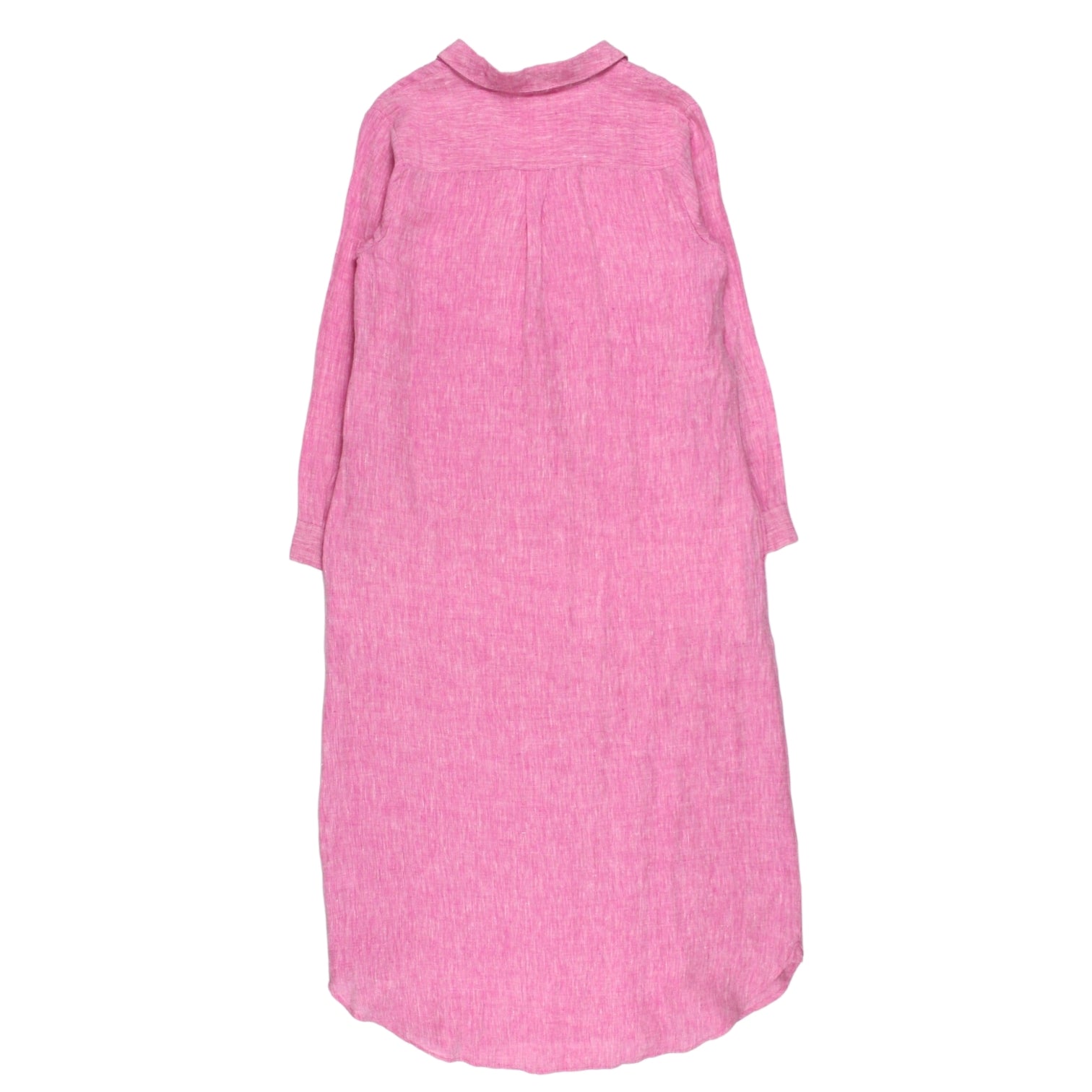 NRBY Pink Chambray Linen Maxi Dress - Sample