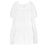 NRBY White Linen Midi Dress - Sample