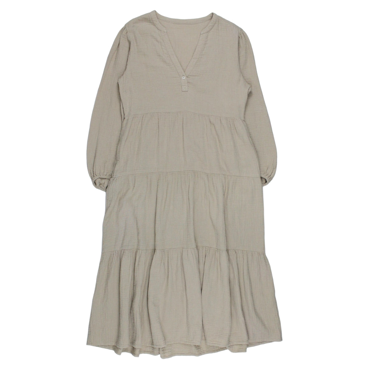 NRBY Stone Cheesecloth Midaxi Dress - Sample