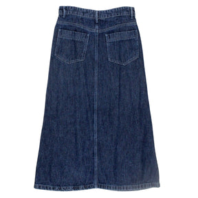 NRBY Blue Denim Maxi Skirt - Sample