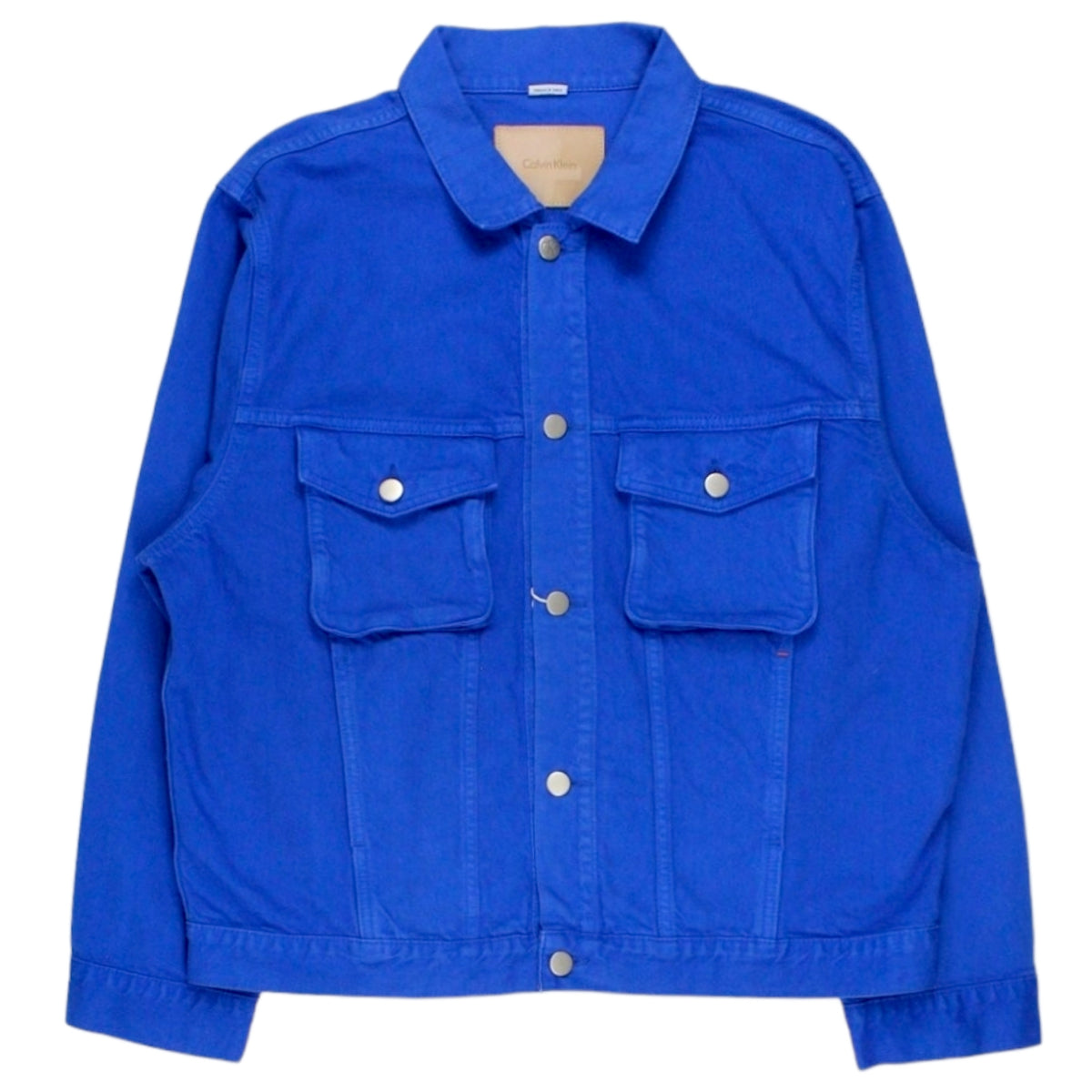 Heron Preston For Calvin Klein Cobalt Trucker Jacket