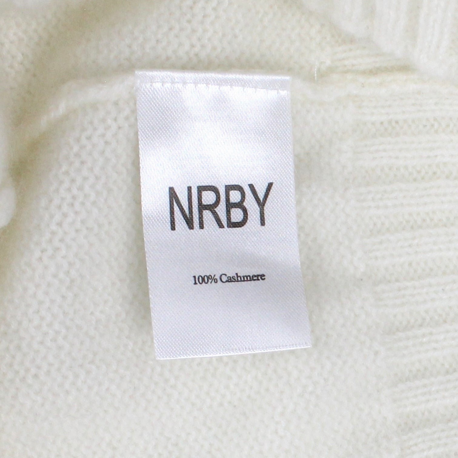 NRBY Cream Cashmere Jumper