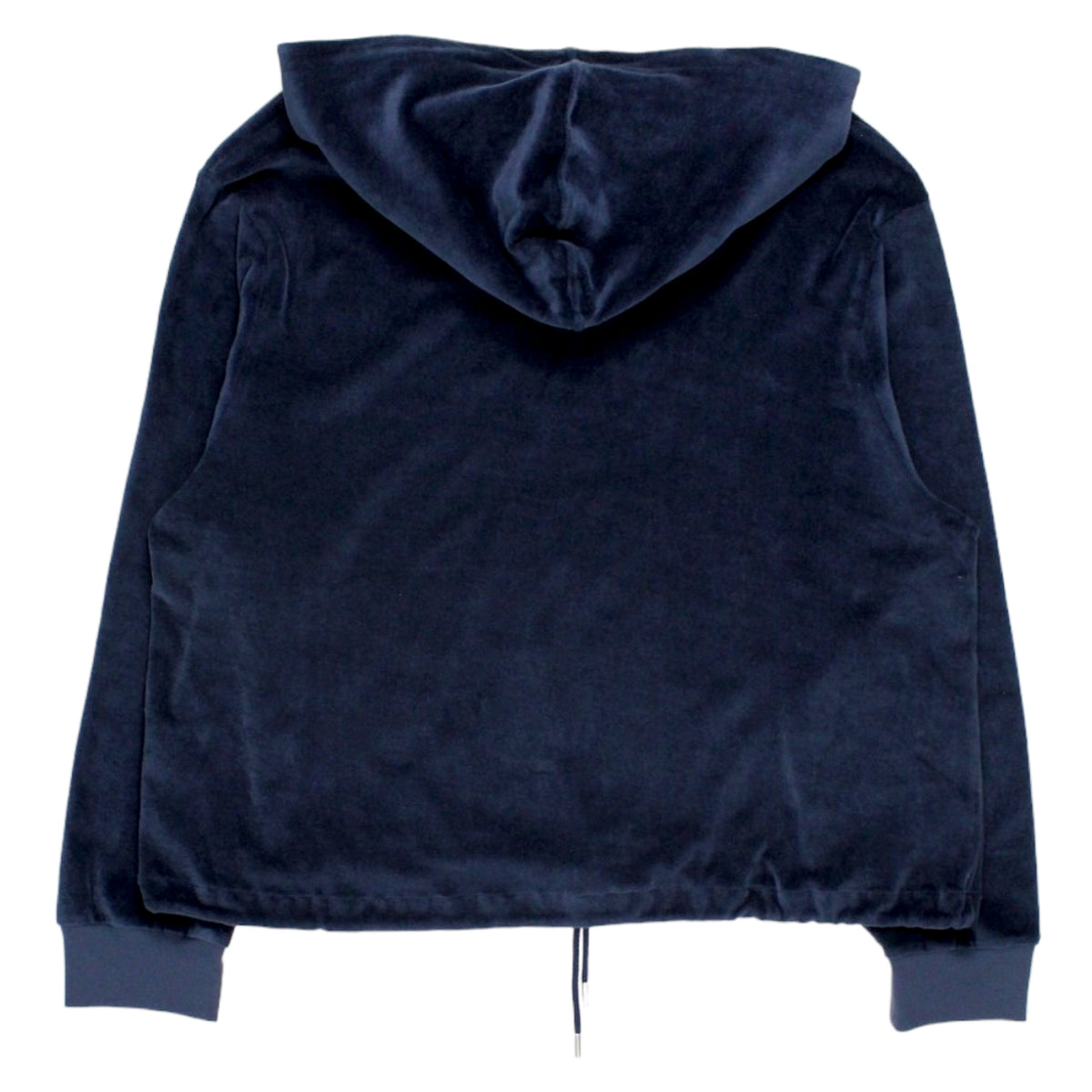 NRBY Navy Velour Hoodie