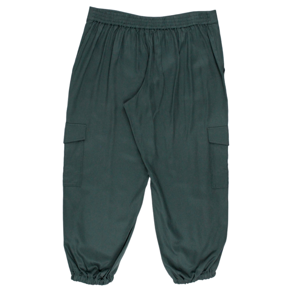 NRBY Green Twill Cargo Style Pants