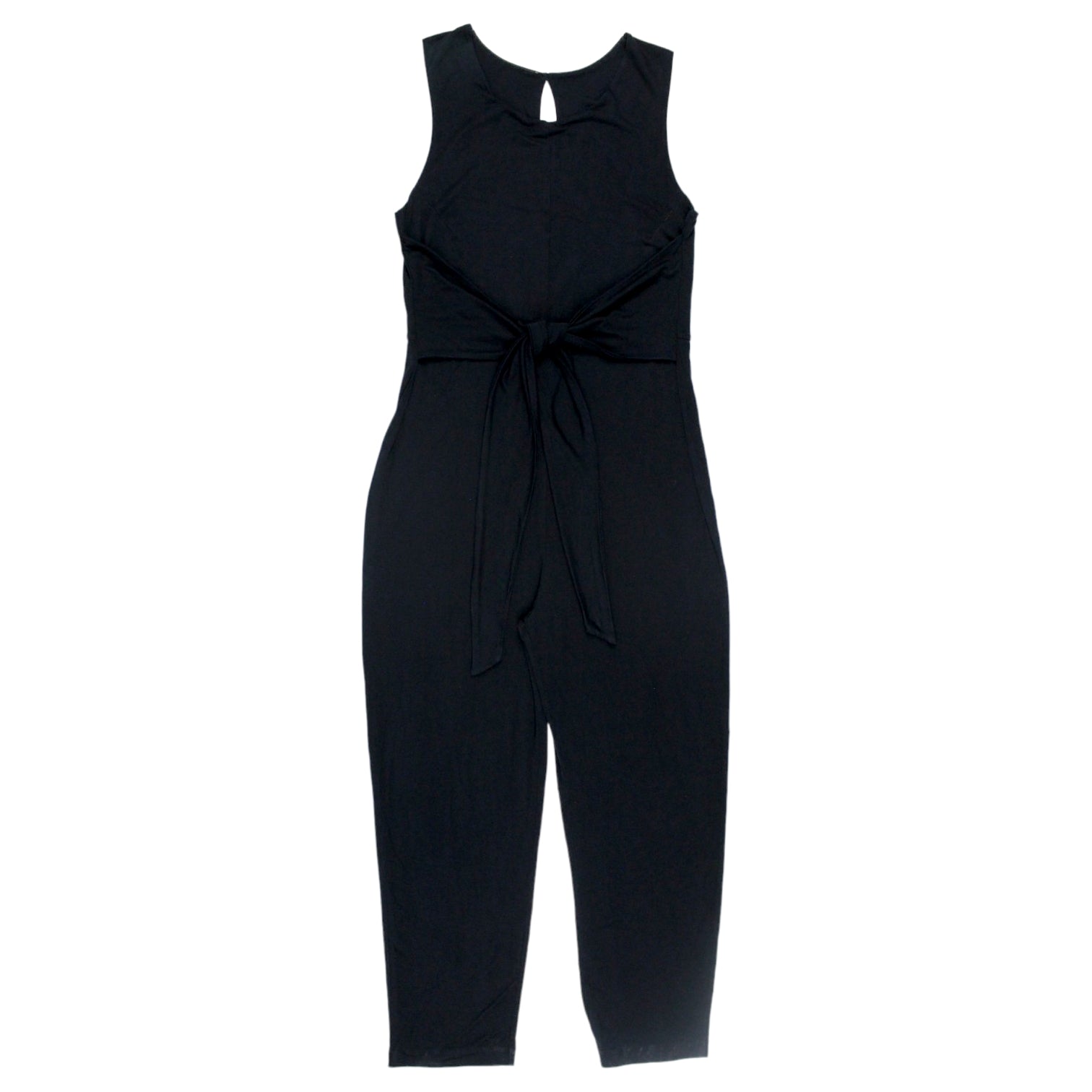 NRBY Black Sleeveless Jumpsuit