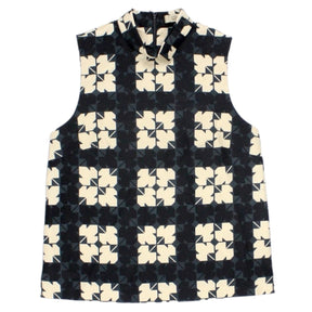 Orla Kiely Black/Cream Sycamore Top