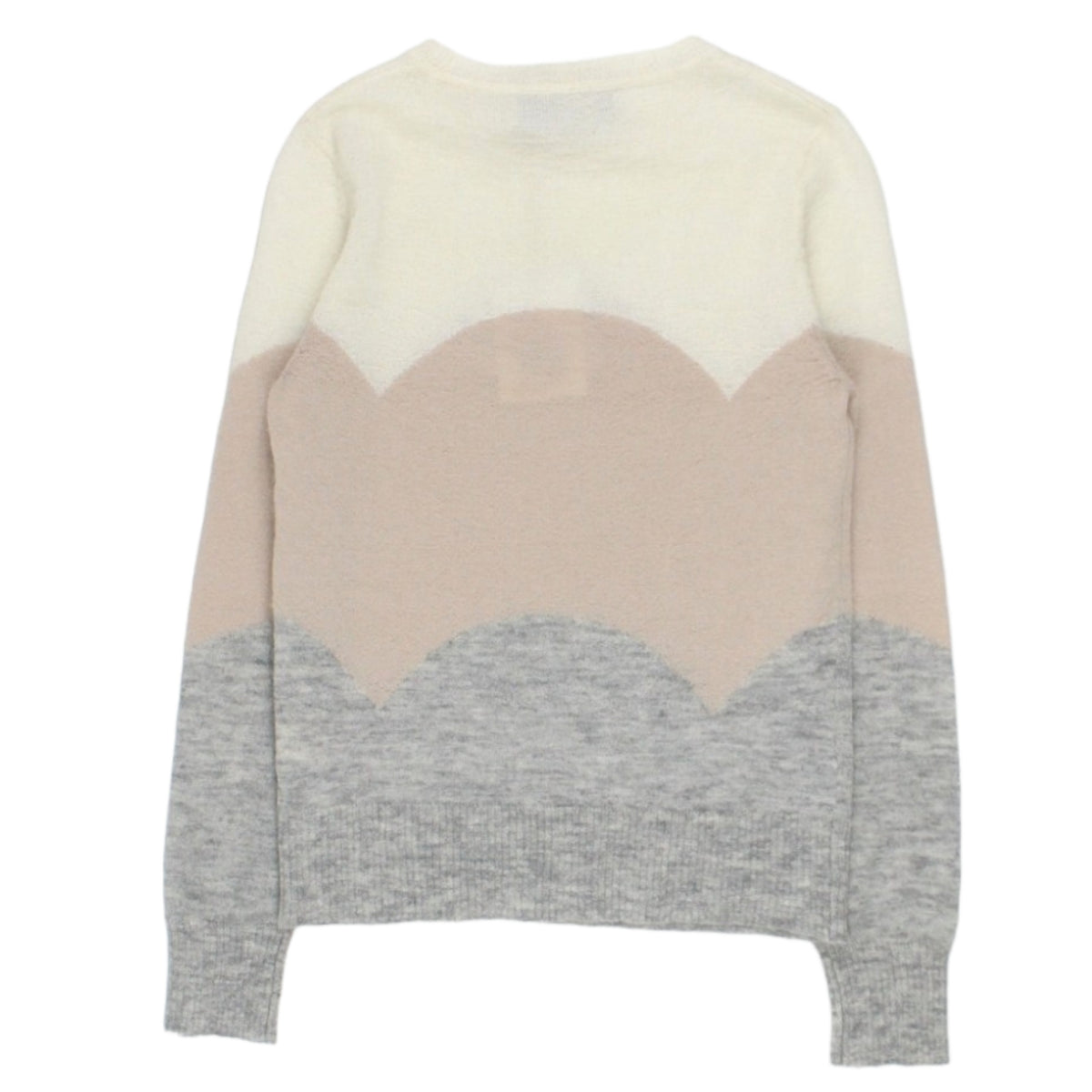L'Orla Cream/Grey Mohair Sweater