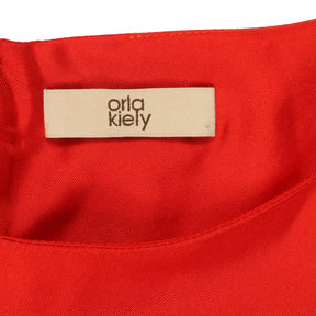 Orla Kiely Red Drop Waist Dress