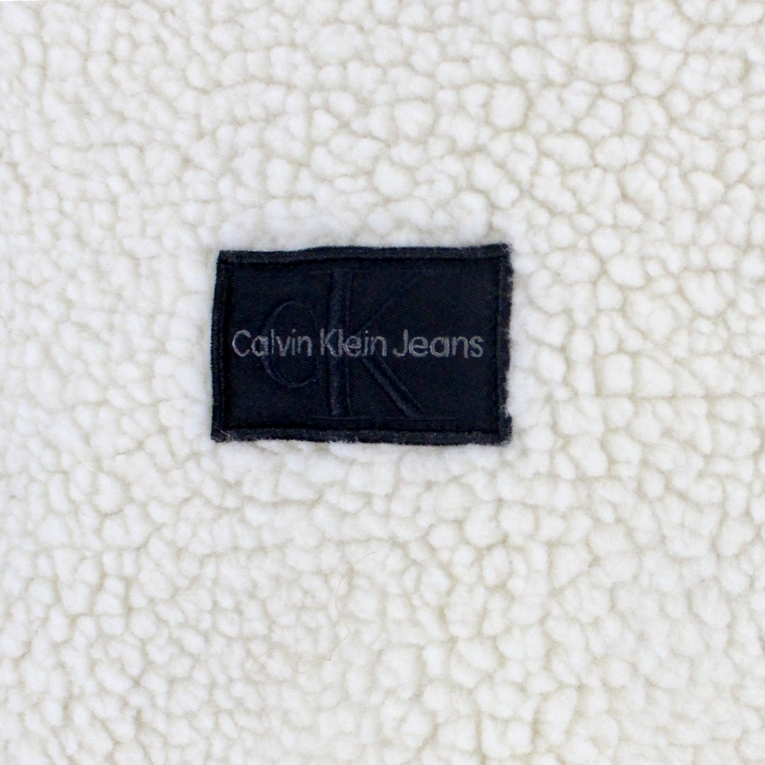 Calvin Klein Beige Fleece Lined Jacket