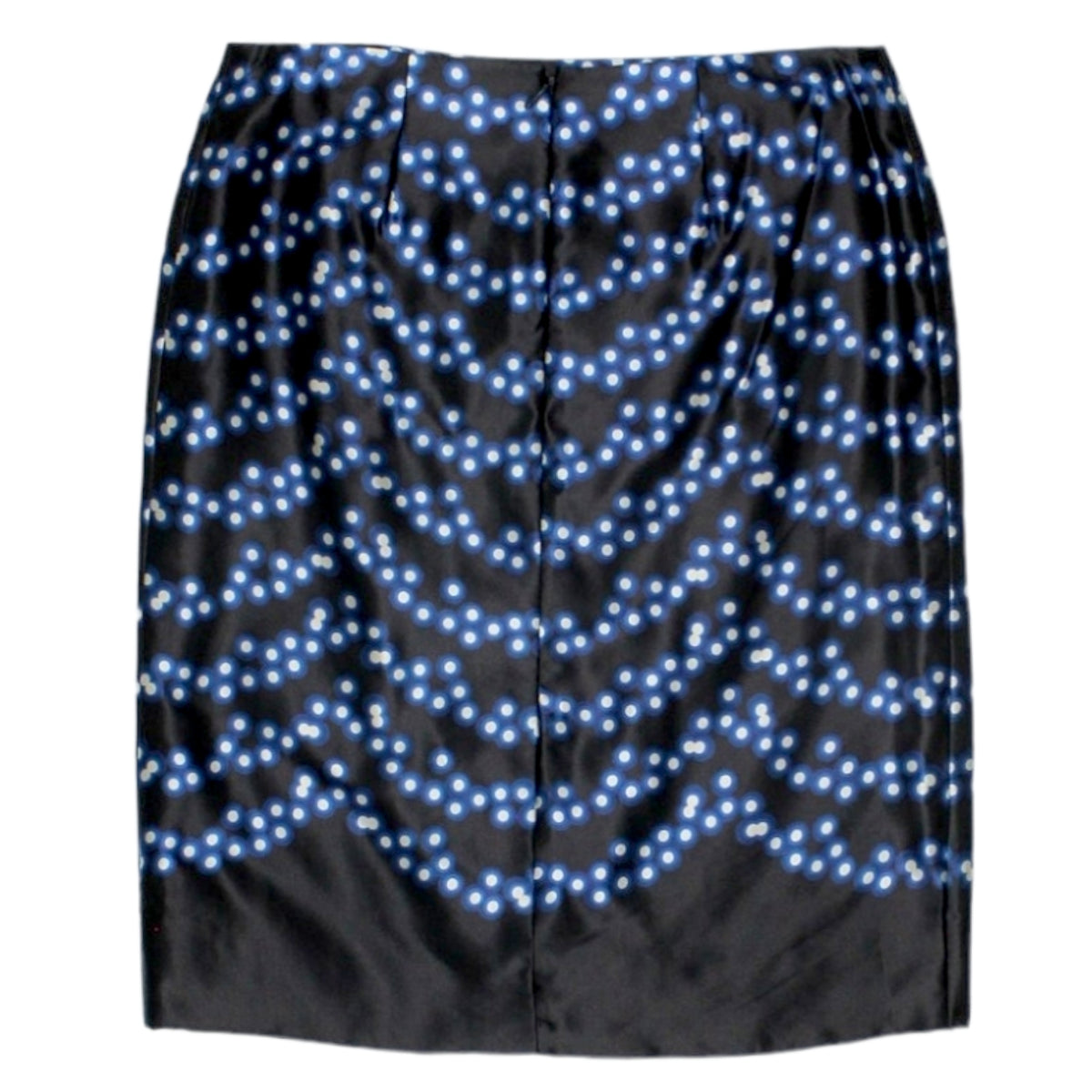 Orla Kiely Blue Glowing Garland Skirt