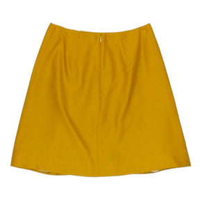 Orla Kiely Mustard Mini Skirt