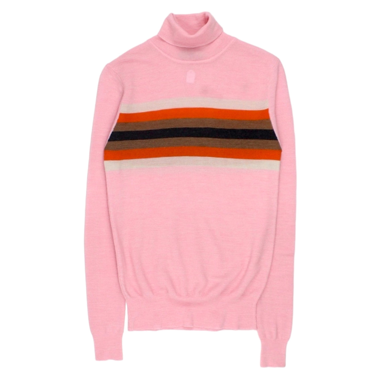 Orla Kiely Pink Striped Knit Jumper