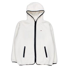 Tommy Jeans Cream Hooded Fleece