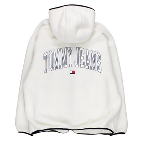 Tommy Jeans Cream Hooded Fleece