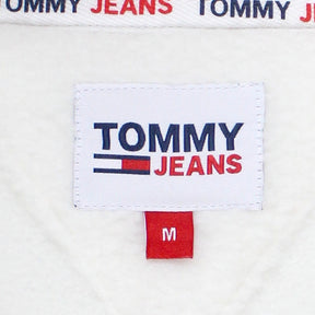 Tommy Jeans Cream Hooded Fleece