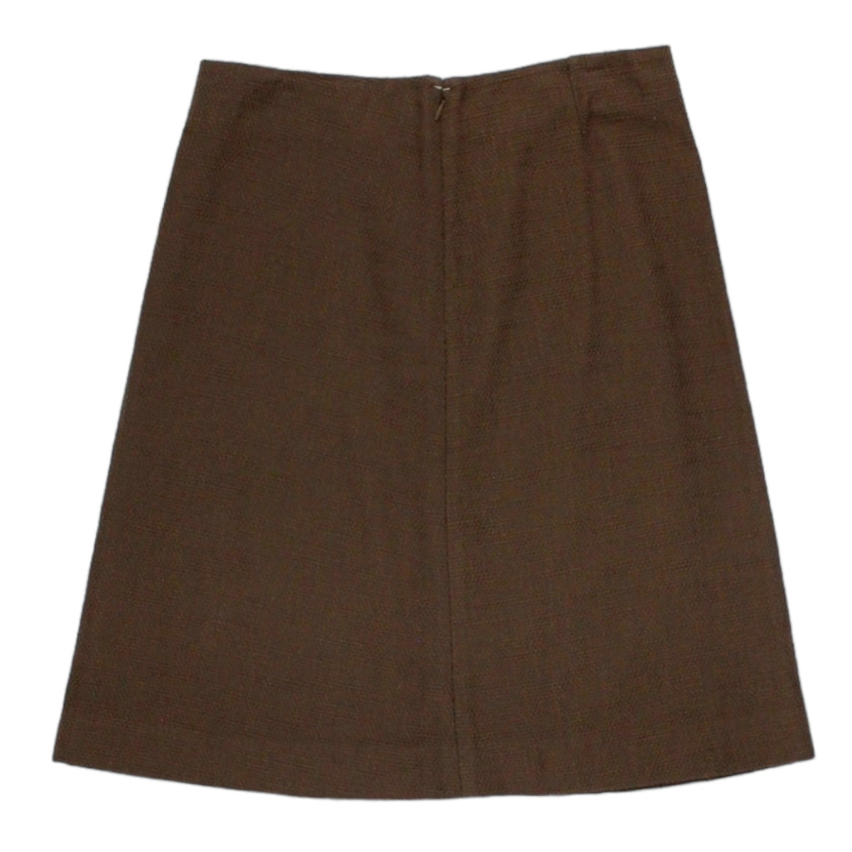 Orla Kiely Brown Weave A Line Skirt