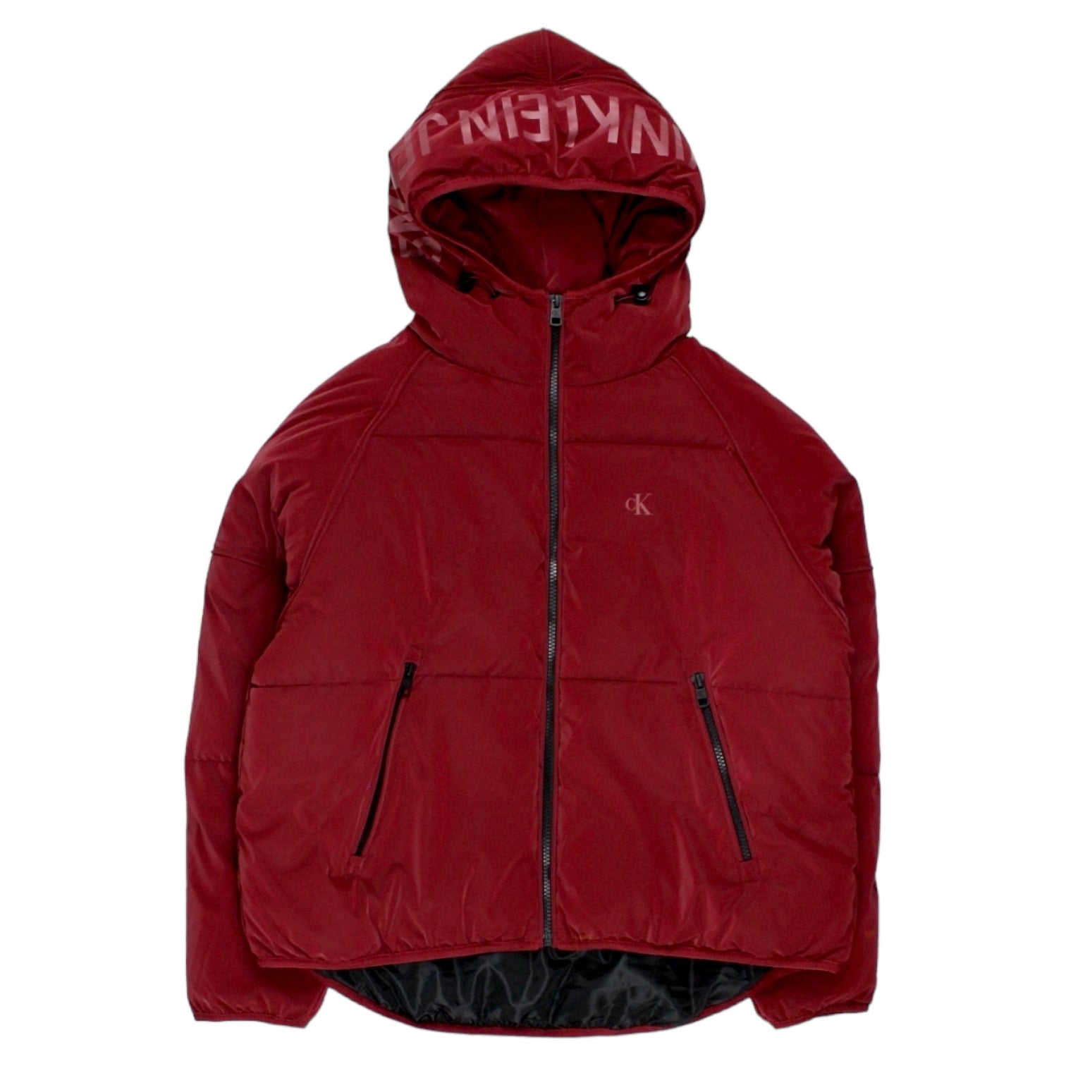 Calvin Klein Virginia Red Soft Puffer