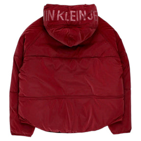 Calvin Klein Virginia Red Soft Puffer