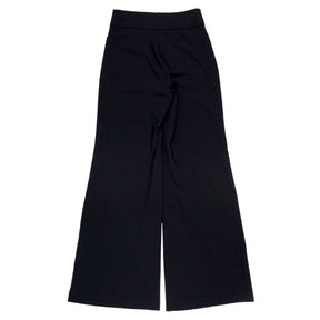 Orla Kiely Navy High Waist Flared Trousers