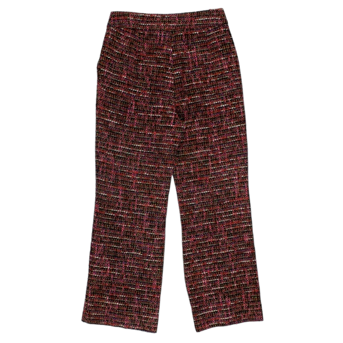 L'Orla Pink Cropped Kick Flare Trousers